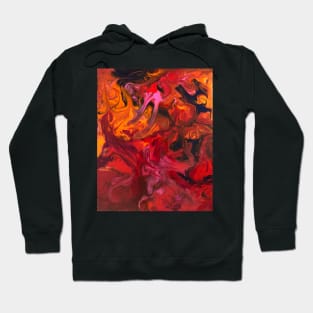 Fire :: Patterns and Textures Hoodie